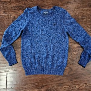 American Eagle Blue Speckled Sweater